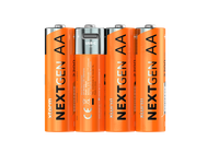 Thumbnail for Rechargeable AA Batteries with USB-C - 4 Pack