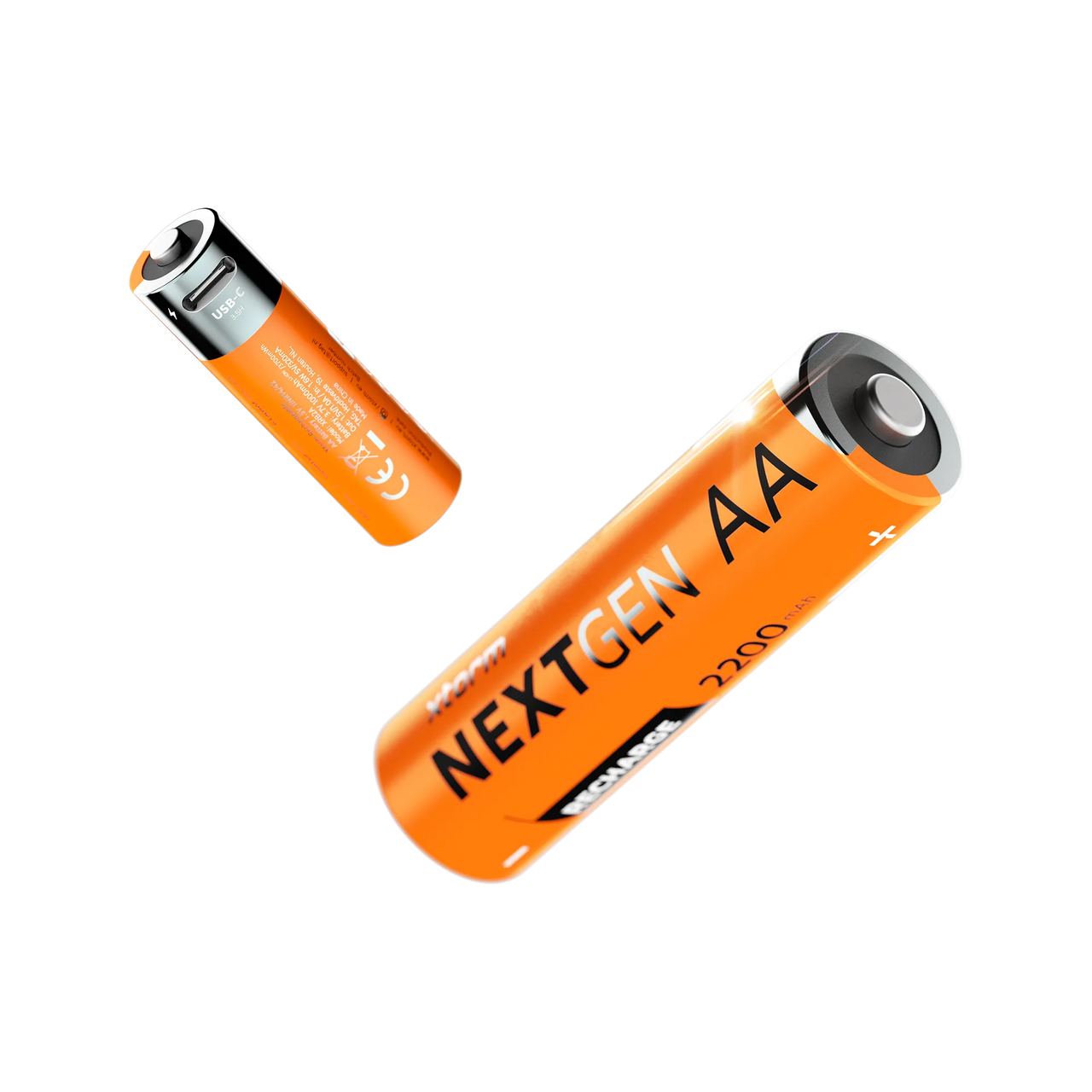 Rechargeable AA Batteries with USB-C - 4 Pack