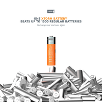 Thumbnail for Rechargeable AA Batteries with USB-C - 4 Pack