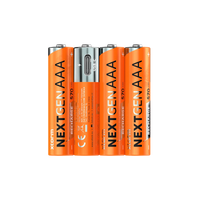 Thumbnail for Rechargeable AAA Batteries with USB-C - 4 Pack