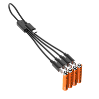 Thumbnail for Rechargeable AAA Batteries with USB-C - 4 Pack