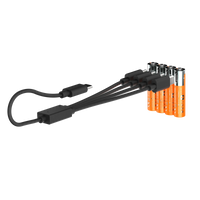 Thumbnail for Rechargeable AAA Batteries with USB-C - 4 Pack