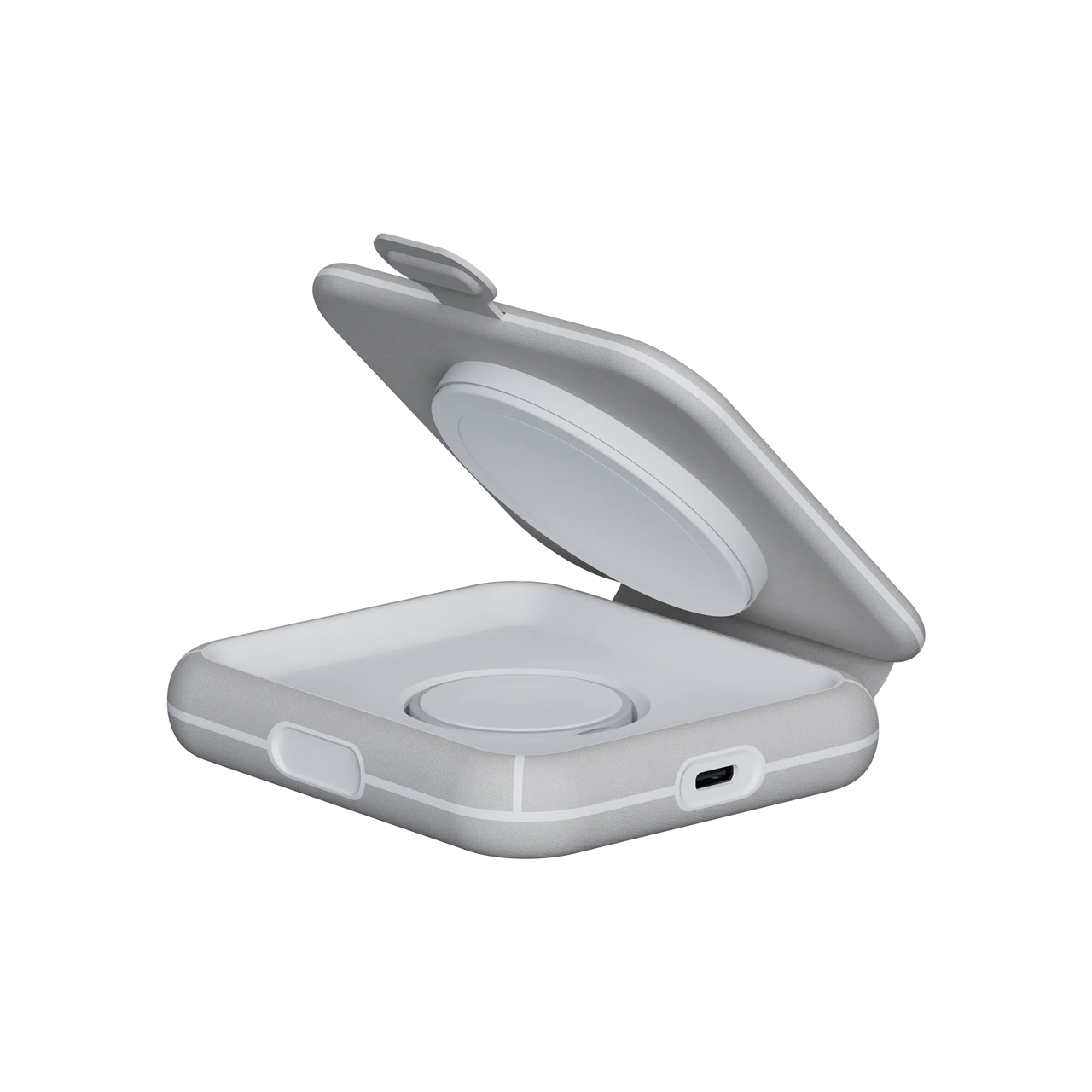 Foldable Wireless Travel Charger 2in1