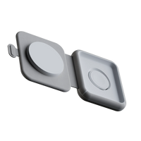 Thumbnail for Foldable Wireless Travel Charger 2in1
