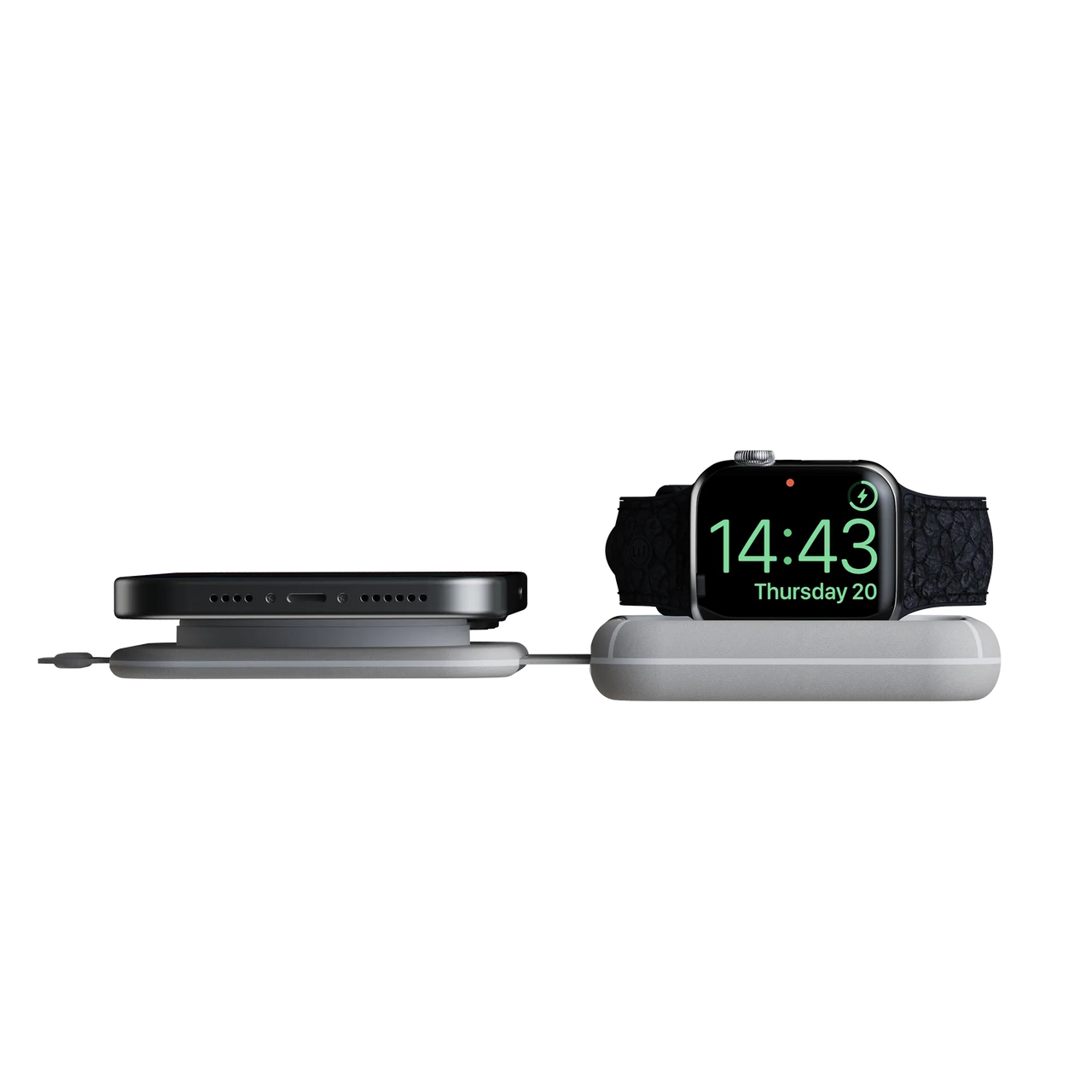 Foldable Wireless Travel Charger 2in1