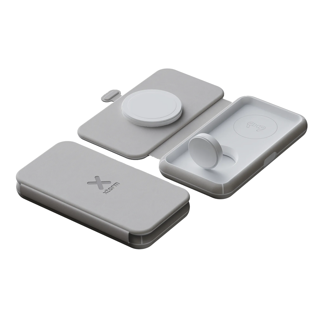 Foldable Wireless Travel Charger 3in1