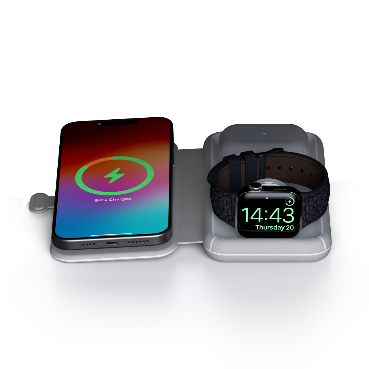 Foldable Wireless Travel Charger 3in1