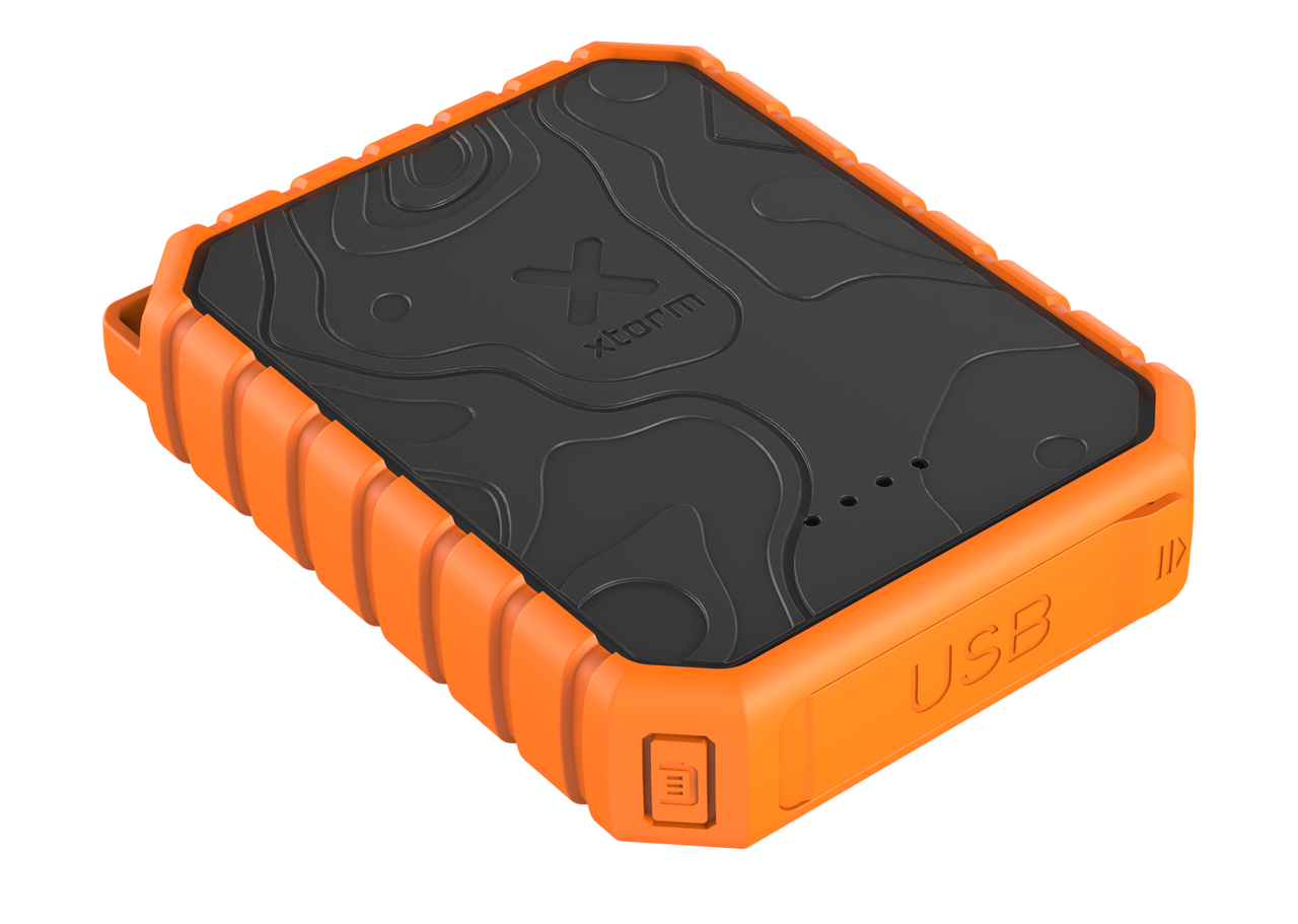 Xtreme Power Bank Rugged 20W - 10.000 mAh - Outdoor - Waterproof with Flashlight - Quick Charge 3.0