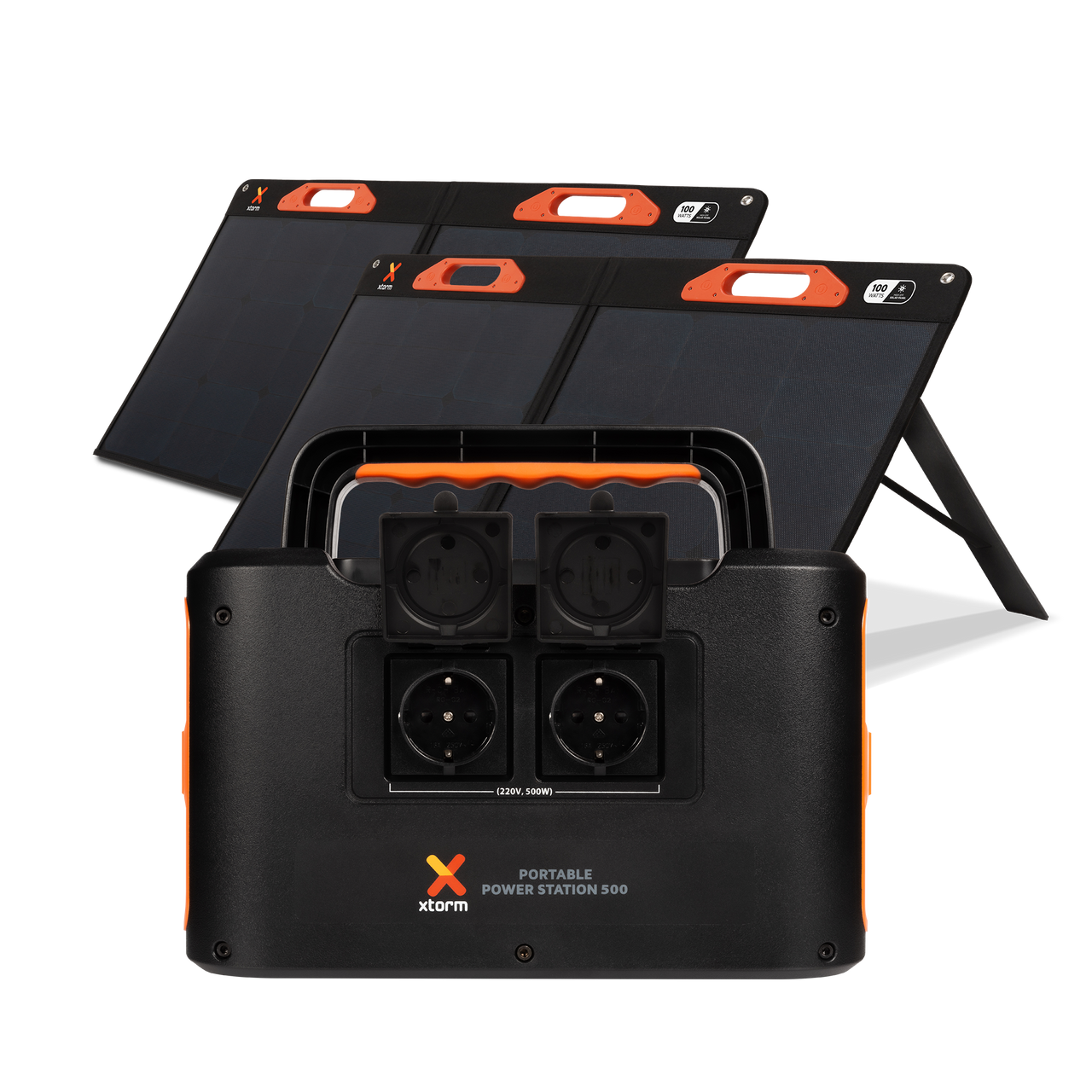 Xtorm 500W Solar Generator XL – Power Station 500W + Solar Panel 200W Bundle