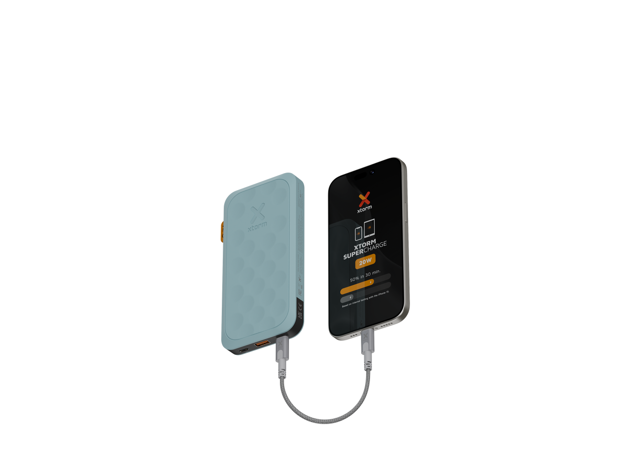 Power Bank 20W - 10.000 mAh - Fuel Series 5 - Teal Blue