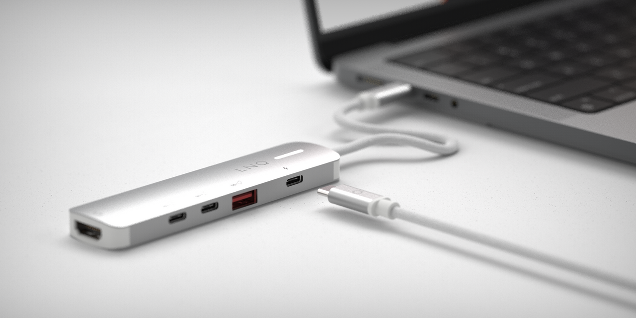 LINQ 5in1 PRO USB-C Multiport Hub 140W