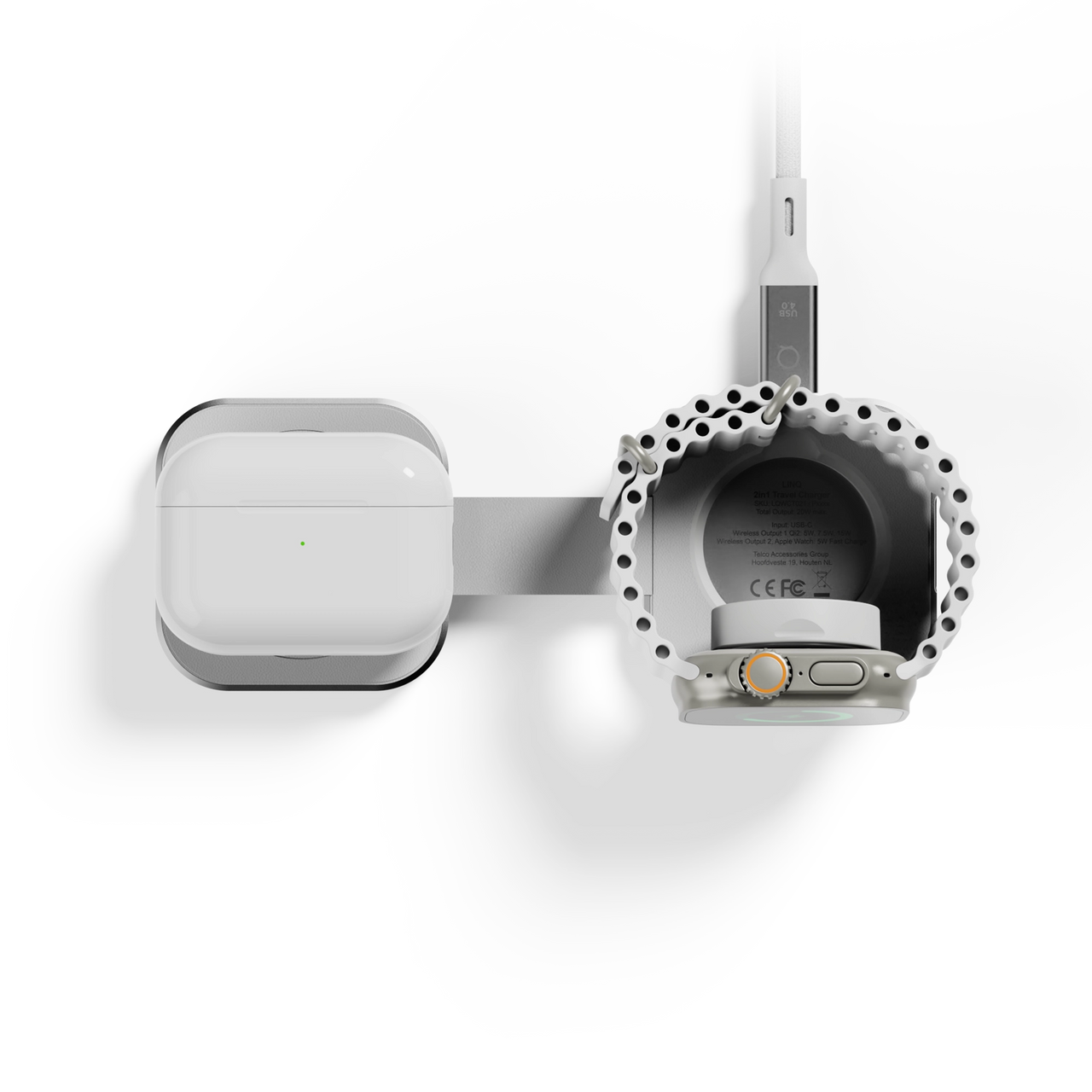 LINQ 2in1 Foldable Wireless Charger