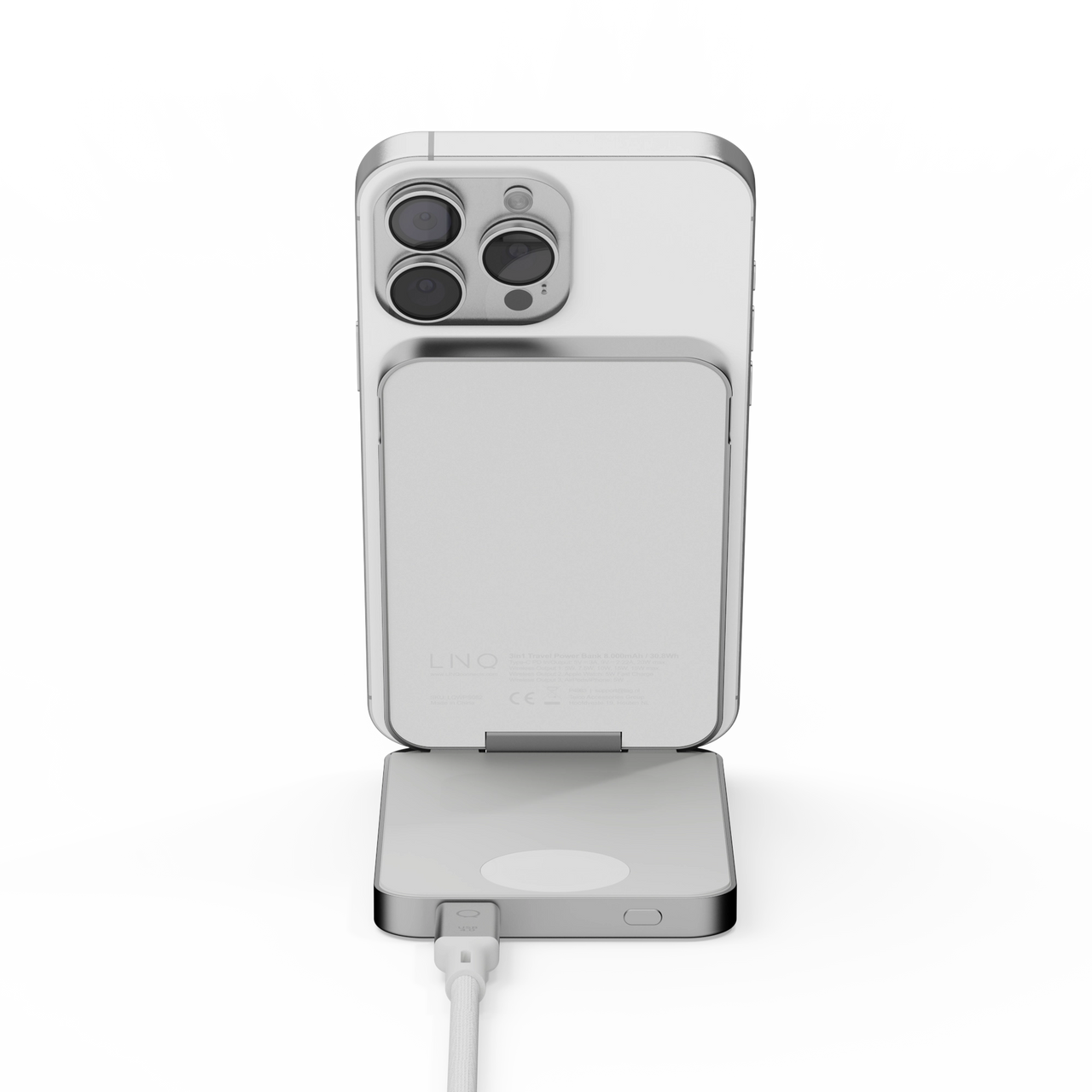 LINQ 3in1 Magnetic Wireless Powerbank & Stand 8000 mAh