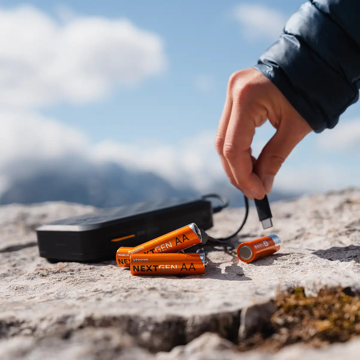 Rechargeable AA Batteries with USB-C - 4 Pack
