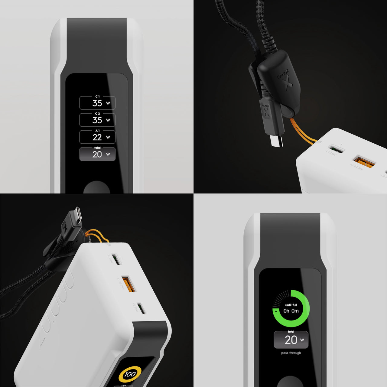 NextGen Powerbank 35W - 20,000 mAh - Dusk White