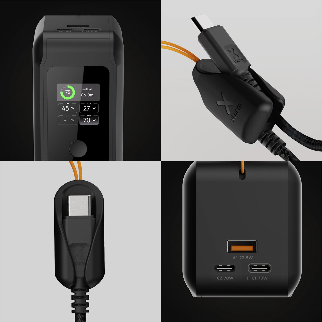 NextGen Powerbank 70W - 27,000 mAh - Midnight Black