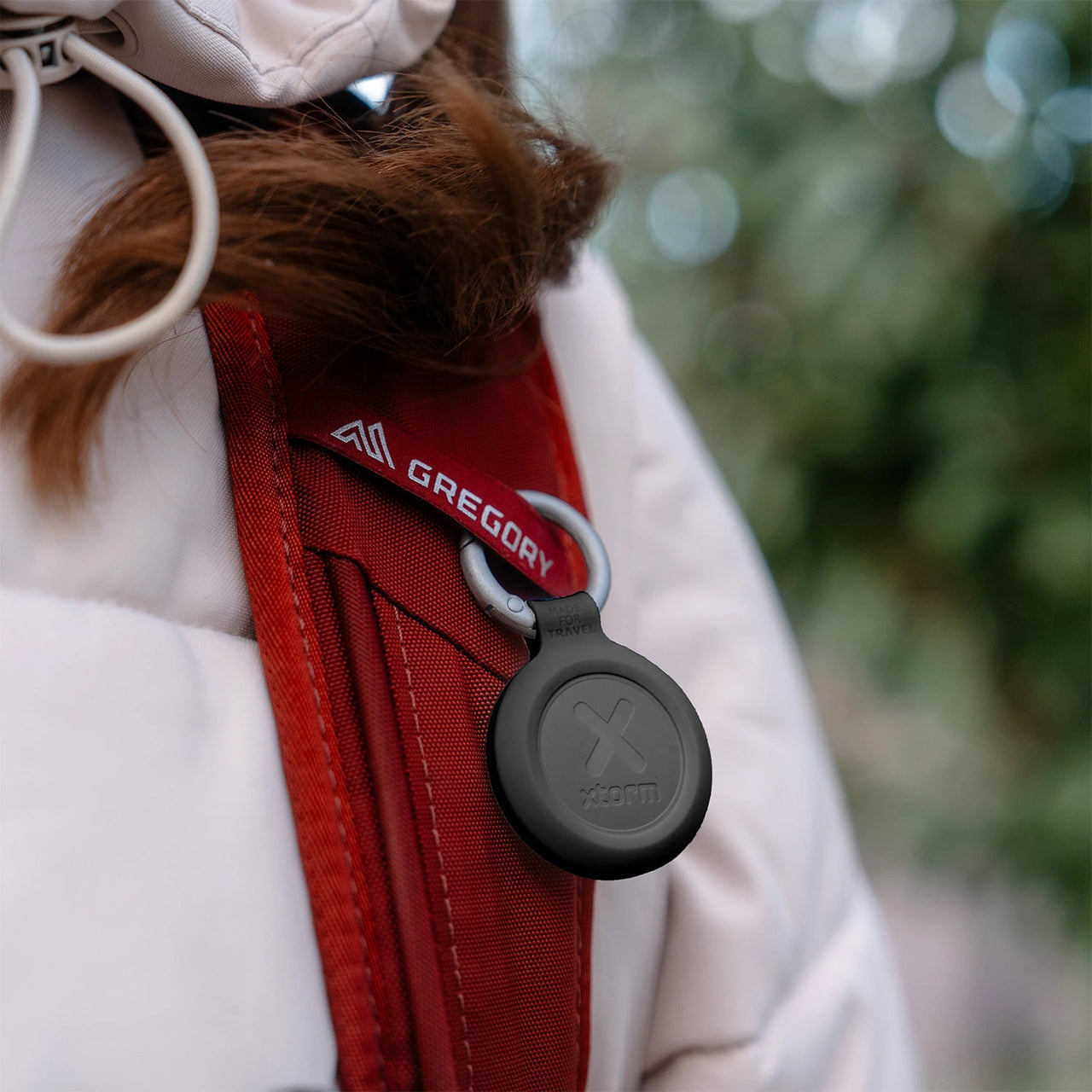 Water-resistant TravelTag - Charcoal Black