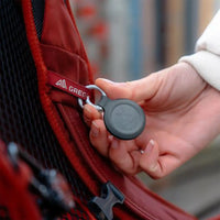 Thumbnail for Water-resistant TravelTag - Charcoal Black