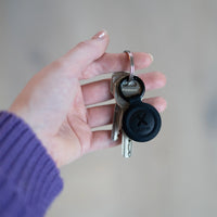 Thumbnail for Water-resistant TravelTag - Charcoal Black