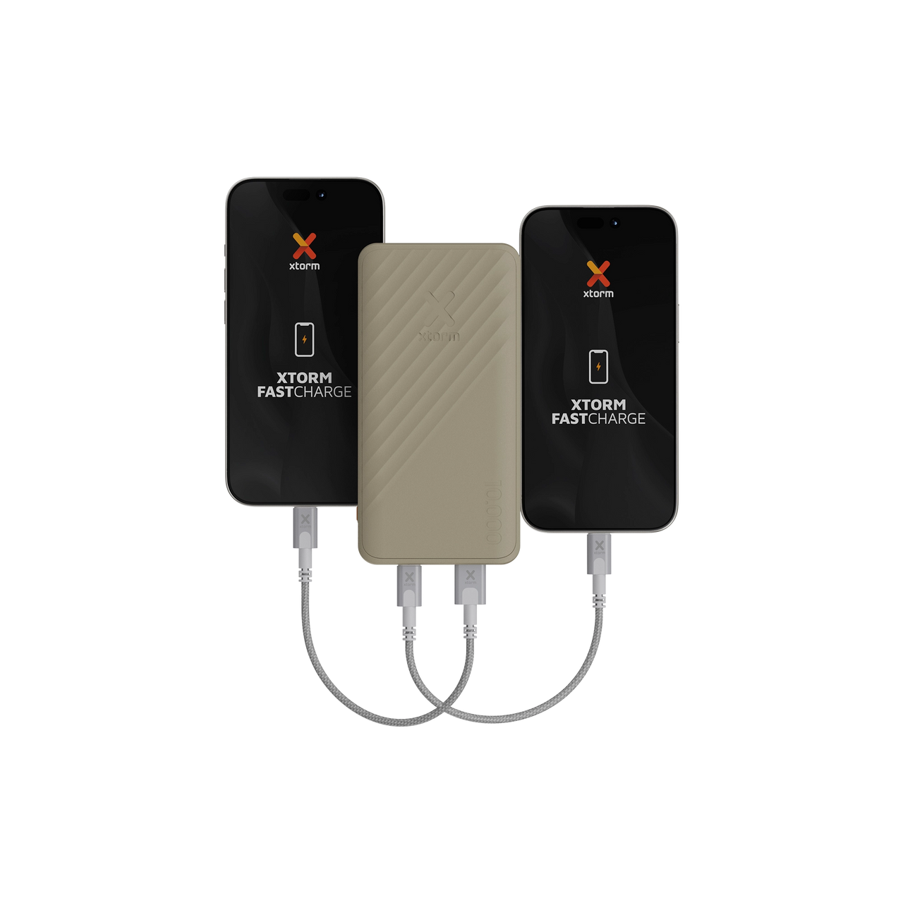 Powerbank Go2 10000mAh Clay