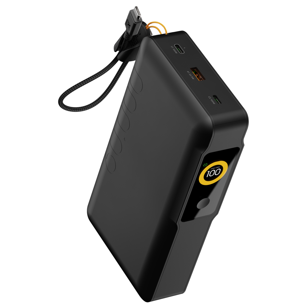 NextGen Powerbank 100W - 60,000 mAh - Midnight Black