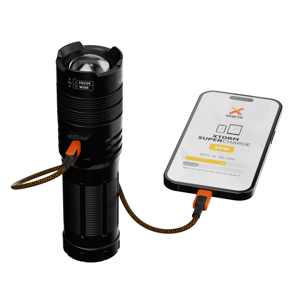 Flashlight Powerbank 10.500 mAh