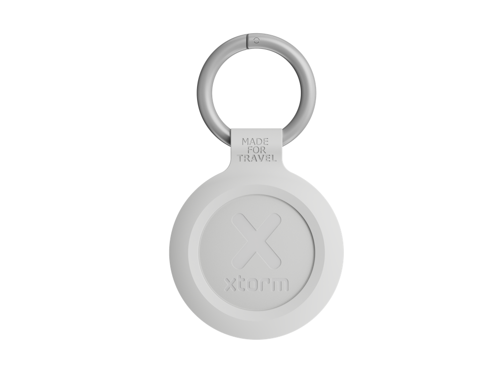 TravelTag for Android & iPhone - Water-resistant - Ash White