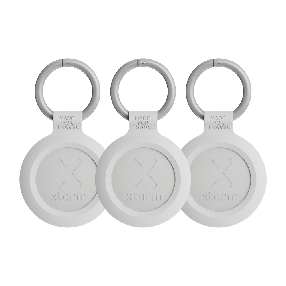 TravelTag for iPhone (iOS) - Water-resistant - Ash White