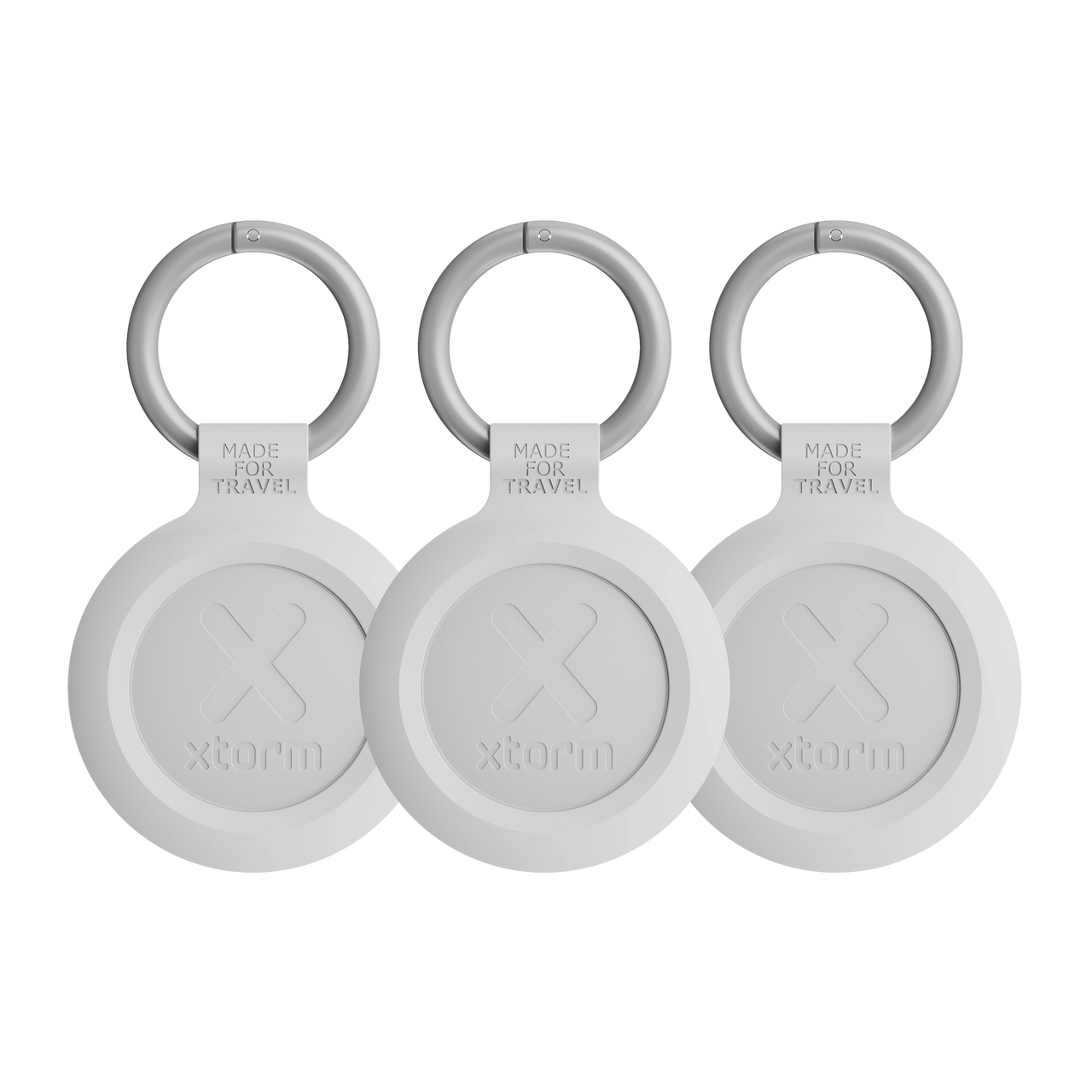 TravelTag for iPhone (iOS) - Water-resistant - Ash White
