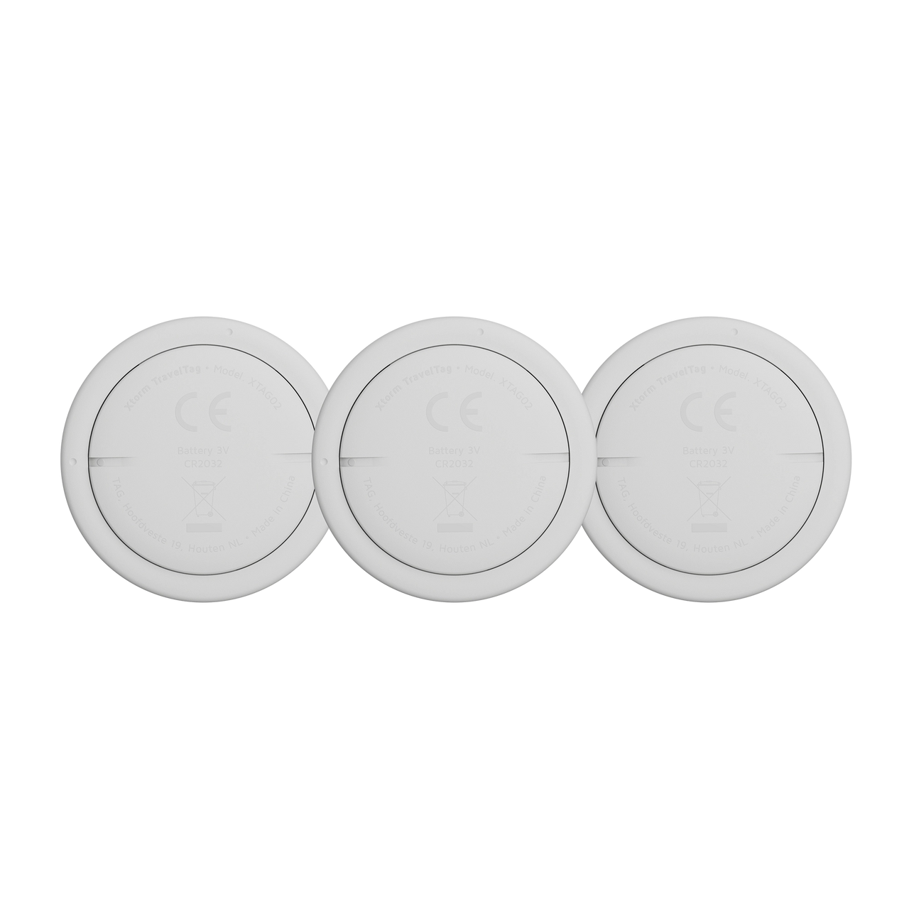 TravelTag for iPhone (iOS) - Water-resistant - Ash White