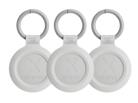 Thumbnail for TravelTag for Android & iPhone - Water-resistant - 3-Pack - Ash White