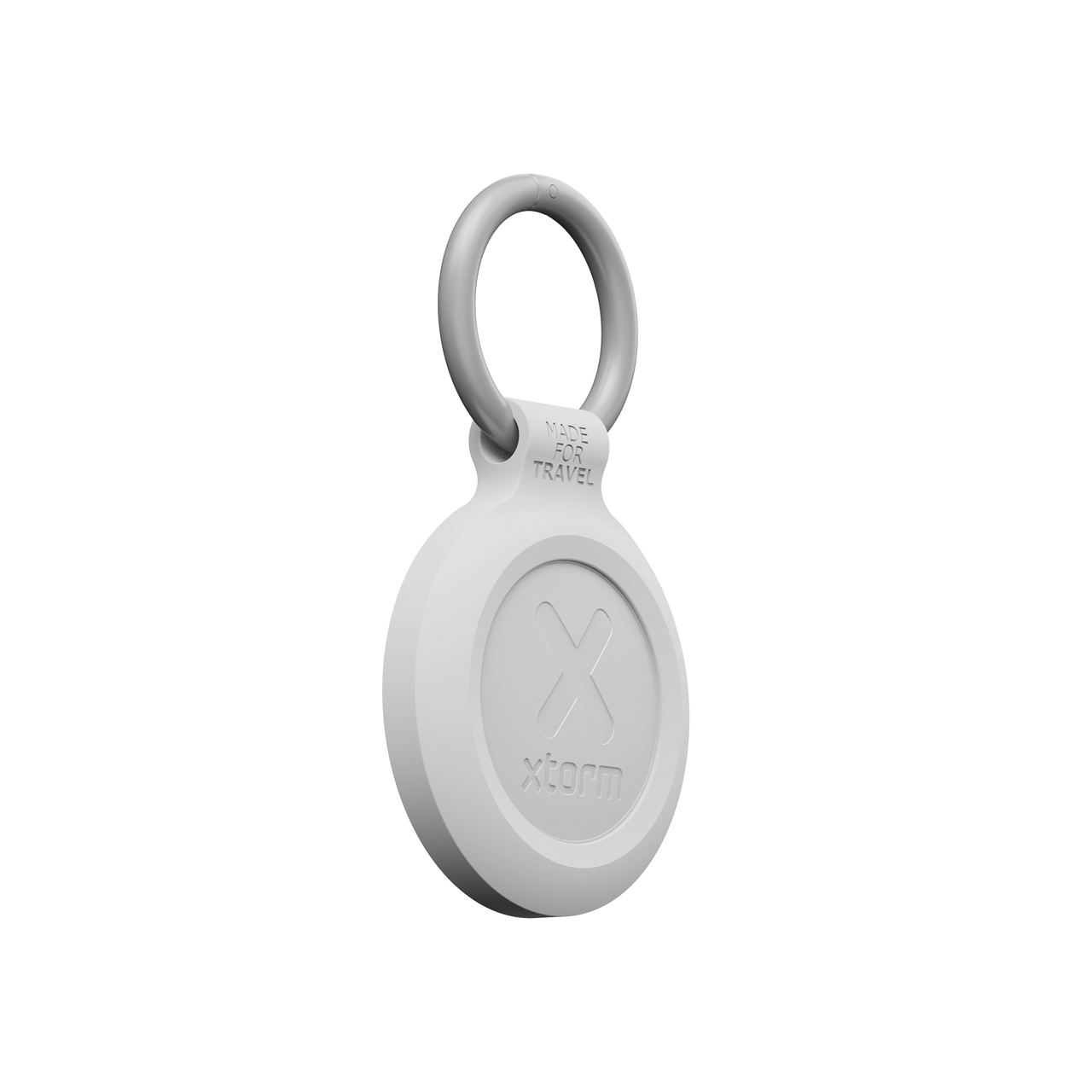 TravelTag for Android & iPhone - Water-resistant - 3-Pack - Ash White