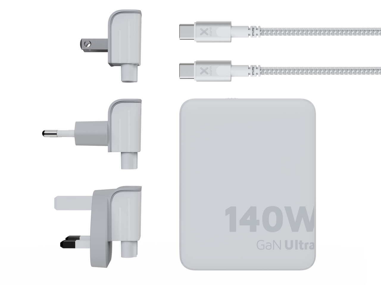 140W GaN-Ultra Travel Charger + USB-C PD Cable