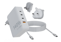 Thumbnail for 140W GaN-Ultra Travel Charger + USB-C PD Cable