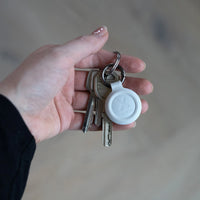 Thumbnail for TravelTag for Android & iPhone - Water-resistant - 3-Pack - Ash White