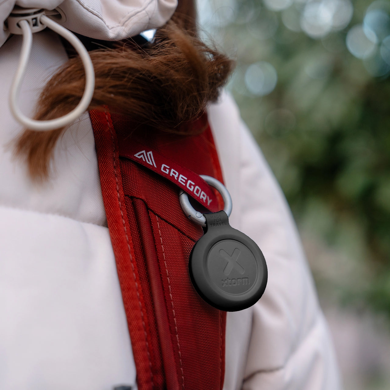 TravelTag for Android & iPhone - Water-resistant - Charcoal Black