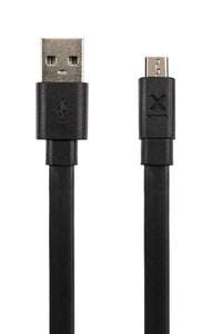 Thumbnail for Flat USB to Micro USB Cable - 3 meter