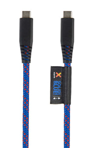 Thumbnail for Solid Blue USB-C Cable - 1 meter
